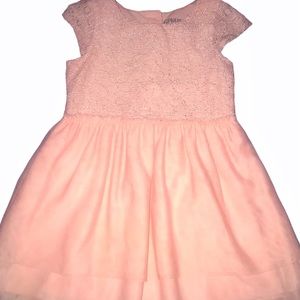 Oshkosh Lined Pink Tulle Dress Size 4